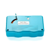 Fiber Optic Cleaning Box For SC/FC/ST/MU/LC/MPO/MT/MTRJ Connector, Replaceable Cores (500+ Times)