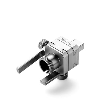 Fiber Tester Adapter: MPO UPC Ferrule/Bulkhead