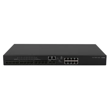 H3C S6520-22SG-SI 22-Port L3 Ethernet Switch, 8 x 10/100/1000Base-T Ports and 14 x 1G/10GBase-X SFP Plus Ports, with 8 x Gigabit RJ45 (AC)