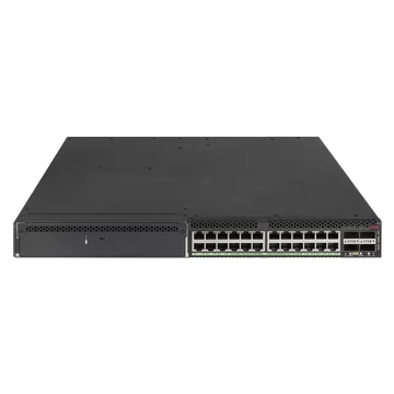 H3C S6520X-54HC-UPWR-EI 24-Port L3 Ethernet Switch (24 x 10GBase-T (PoE++) + 4 x QSFP28 + 1E-Slot + 1 Slot),Without Power Supplies