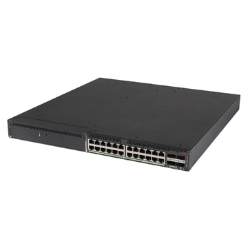 H3C S6520X-54HC-UPWR-EI 24-Port L3 Ethernet Switch (24 x 10GBase-T (PoE++) + 4 x QSFP28 + 1E-Slot + 1 Slot),Without Power Supplies