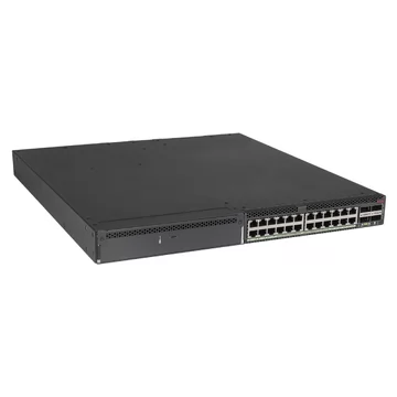 H3C S6520X-54HC-UPWR-EI 24-Port L3 Ethernet Switch (24 x 10GBase-T (PoE++) + 4 x QSFP28 + 1E-Slot + 1 Slot),Without Power Supplies