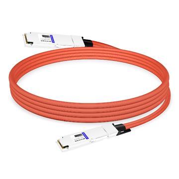 FiberMall OSFP-1.6T-AC1.5M-IHS Compatible ACC 1.5m (5ft) Twin-port 2x800Gb/s OSFP224 IHS/Finned Top to Twin-port 2x800Gb/s OSFP224 IHS/Finned Top InfiniBand XDR Active Copper Cable