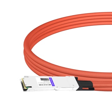 NVIDIA MCA4K00-X001 Compatible ACC 1.1m (3ft) Twin-port 2x800Gb/s OSFP224 RHS/Flat Top to Twin-port 2x800Gb/s OSFP224 RHS/Flat Top InfiniBand XDR Active Copper Cable