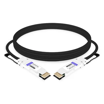 QDD-200G-PC50CM 0.5m (1.6ft) 200G QSFP-DD to QSFP-DD Passive Direct Attach Copper Twinax Cable
