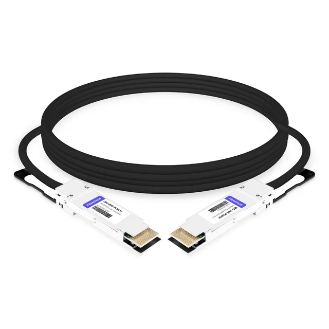 200G QSFP-DD to QSFP-DD Passive DAC Cable 50cm | FiberMall