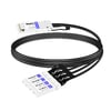 Extreme 25GB-4-C02-QSFP28 Compatible 2m (7ft) 100G QSFP28 to Four 25G SFP28 Copper Direct Attach Breakout Cable