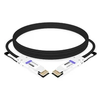 QSFP-DD-400G-AC3M 3m (10ft) 400G QSFP-DD to QSFP-DD PAM4 Active Direct Attach Copper Twinax Cable