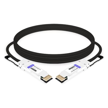 QSFP-DD-400G-AC7M 7m (23ft) 400G QSFP-DD to QSFP-DD PAM4 Active Direct Attach Copper Twinax Cable