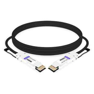 QSFPDD-400G-PC50CM 0.5m (1.6ft) 400G QSFP-DD to QSFP-DD PAM4 Passive Direct Attach Copper Twinax Cable