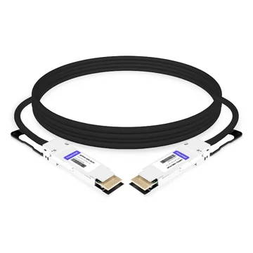 NVIDIA(Mellanox) MCP1660-W002E26 Compatible 2m (7ft) 400G QSFP-DD to QSFP-DD PAM4 Passive Direct Attach Copper Twinax Cable