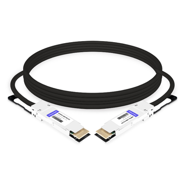 Cisco QDD-400-CU2.5M Compatible 2.5m (8ft) 400G QSFP-DD to QSFP-DD PAM4 Passive Direct Attach Copper Twinax Cable