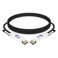 QSFPDD-400G-PC1.5M 1.5m (5 pés) 400G QSFP-DD para QSFP-DD PAM4 Passivo Conexão Direta Cabo Twinax de Cobre