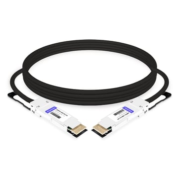 QSFPDD-400G-PC1.5M 1.5m (5ft) 400G QSFP-DD to QSFP-DD PAM4 Passive Direct Attach Copper Twinax Cable