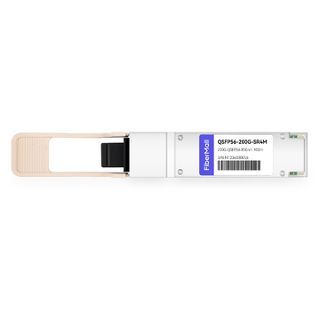 Dell Q56-200G-SR4 Compatible 200G QSFP56 SR4 PAM4 850nm 100m MTP/MPO APC OM3 FEC Optical Transceiver Module