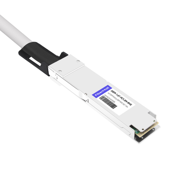 1.6T OSFP-RHS DAC Passive Direct Attach Cable 1.5m | FiberMall