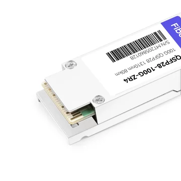 Cisco Q100-ZR4-S-EA= Compatible 100G QSFP28 ZR4 1296-1309nm LWDM 80km LC SMF DDM Transceiver Module