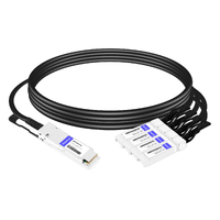QSFP-4SFP-PC7M 7m (23ft) 40G QSFP+ to Four 10G SFP+ Copper Direct Attach Breakout Cable