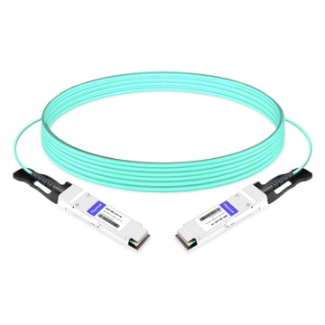 Cisco QSFP-H40G-AOC1M Compatible 1m (3ft) 40G QSFP+ to QSFP+ Active Optical Cable