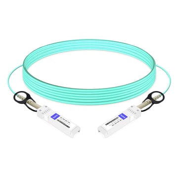 Avago AFBR-2CAR15Z Compatible 15m (49ft) 10G SFP+ to SFP+ Active Optical Cable