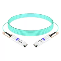 NVIDIA MFS1S00-H003V Compatible 3m (10ft) 200G InfiniBand HDR QSFP56 to QSFP56 Active Optical Cable