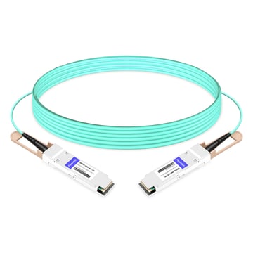 HPE NVIDIA(Mellanox) P06153-B22 Compatible 5m (16ft) 200G InfiniBand HDR QSFP56 to QSFP56 Active Optical Cable