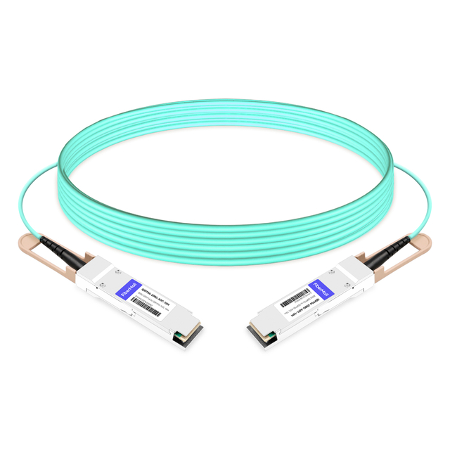 NVIDIA MFS1S00-H010V Compatible 200G QSFP56 HDR AOC 10m | FiberMall