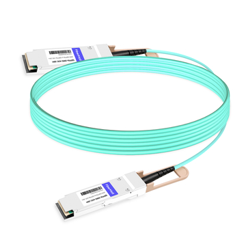 HPE NVIDIA(Mellanox) P06153-B25 Compatible 20m (66ft) 200G InfiniBand HDR QSFP56 to QSFP56 Active Optical Cable