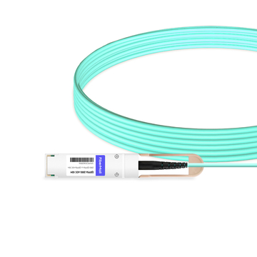 NVIDIA MFS1S00-H050V Compatible 50m (164ft) 200G InfiniBand HDR QSFP56 to QSFP56 Active Optical Cable