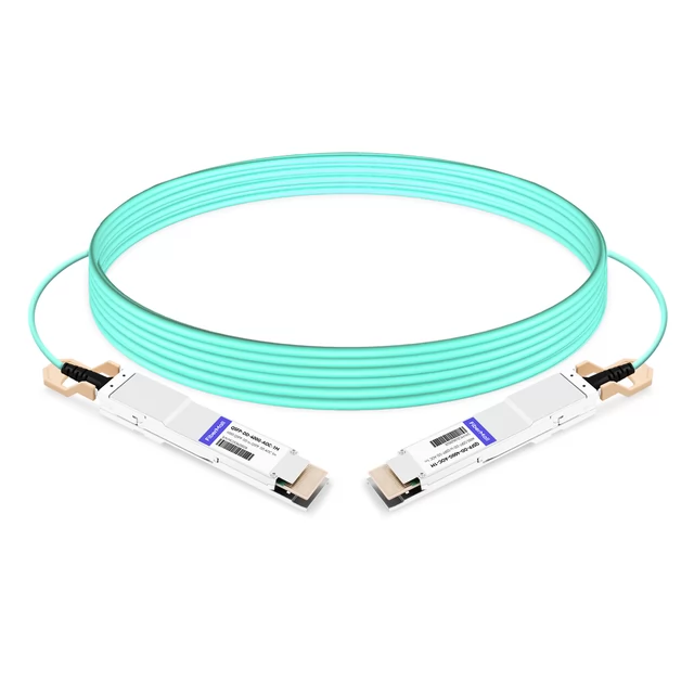 400G QSFP-DD to QSFP-DD Active Optical Cable 1m | FiberMall