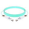 Ruijie Networks 400G-QDD-AOC10M Compatible 10m (33ft) 400G QSFP-DD to QSFP-DD Active Optical Cable