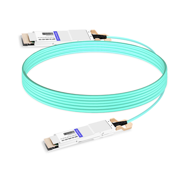 Cisco QDD-400-AOC15M Compatible 15m (49ft) 400G QSFP-DD to QSFP-DD Active Optical Cable