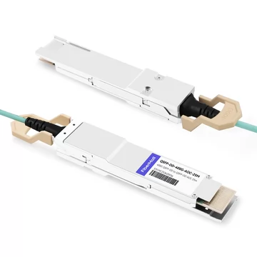 QSFP-DD-400G-AOC-25M 25m (82ft) 400G QSFP-DD to QSFP-DD Active Optical Cable