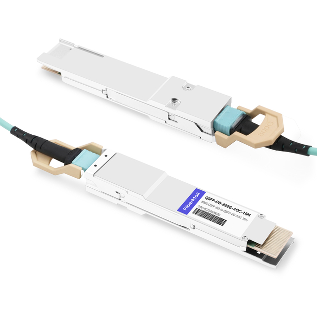 Juniper QSFP-DD-800G-AOC-15M 800G QSFP-DD AOC Cable 15m | FiberMall