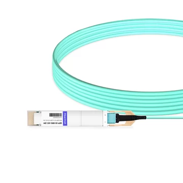 Juniper QSFP-DD-800G-AOC-20M Compatible 20m (66ft) 800G QSFP-DD to QSFP-DD Active Optical Cable
