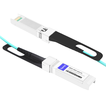 Fortinet FG-TRAN-QSFP-4XSFP Compatible 1m (3ft) 40G QSFP+ to Four 10G SFP+ Active Optical Breakout Cable