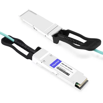 H3C QSFP-4X10G-D-AOC-20M Compatible 20m (66ft) 40G QSFP+ to Four 10G SFP+ Active Optical Breakout Cable