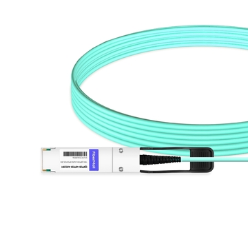 H3C QSFP28-4SFP28-AOC-20M Compatible 20m (66ft) 100G QSFP28 to Four 25G SFP28 Active Optical Breakout Cable