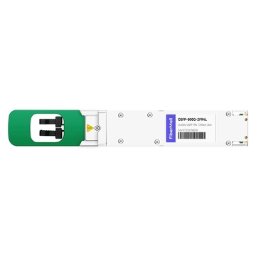 H3C OSFP800-800G-2FR4-WDM1300-DLC Compatible OSFP 2x400G FR4 PAM4 1310nm 2km DOM Dual Duplex LC SMF Optical Transceiver Module