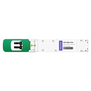 NVIDIA MMS4X50-NM Compatible OSFP 2x400G FR4 PAM4 1310nm 2km DOM Dual Duplex LC SMF Optical Transceiver Module