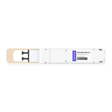 NVIDIA MMA4Z00-NS-FLT Compatible 800GBASE 2 x SR4/SR8 OSFP RHS/Flat Top PAM4 850nm 100m DOM Dual MPO-12 MMF Optical Transceiver Module