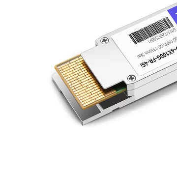 QDD-4X100G-FR-4Si QSFP-DD 4 x 100G FR PAM4 1310nm 2km MTP/MPO-12 SMF FEC CMIS4.0 Silicon photonics Optical Transceiver Module