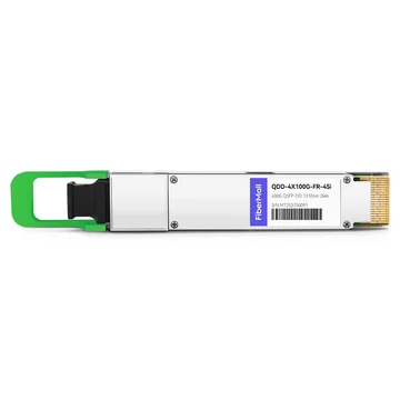 QDD-4X100G-FR-4Si QSFP-DD 4 x 100G FR PAM4 1310nm 2km MTP/MPO-12 SMF FEC CMIS4.0 Silicon photonics Optical Transceiver Module
