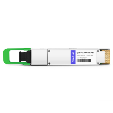 QDD-4X100G-FR-Si QSFP-DD 4 x100G FR PAM4 1310nm 2km MTP/MPO-12 SMF FEC CMIS3.0 Silicon photonics Optical Transceiver Module