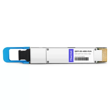 Juniper QDD-4X100G-LR Compatible 400G QSFP-DD PLR4 PAM4 1310nm 10km MTP/MPO-12 SMF FEC Optical Transceiver Module