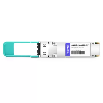 QSFP28-100G-FR1-C27 100G CWDM QSFP28 Single Lambda FR 1271nm 2km LC SMF with FEC DDM Optical Transceiver