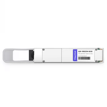 Q28-100G23W-BX20 100G QSFP28 BIDI TX1280nm/RX1310nm LWDM4 Simplex LC SMF 20km with RS FEC DDM Optical Transceiver Module
