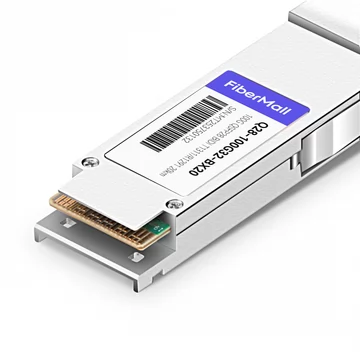 Arista Networks Compatible 100G QSFP28 BIDI TX1311nm/RX1291nm Single Lambda LC SMF 20km PAM4 DDM Optical Transceiver Module