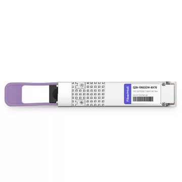 Q28-100G32W-BX70 100G QSFP28 BIDI TX1300nm/RX1280nm LWDM4 Simplex LC SMF 70km with RS FEC DDM Optical Transceiver Module