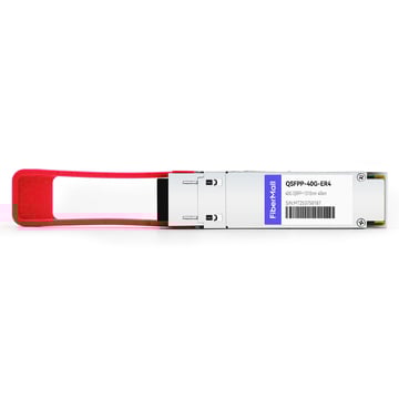 Intel E40GQSFPER Compatible 40G QSFP+ ER4 1310nm (CWDM4) 40km LC SMF DDM Transceiver Module